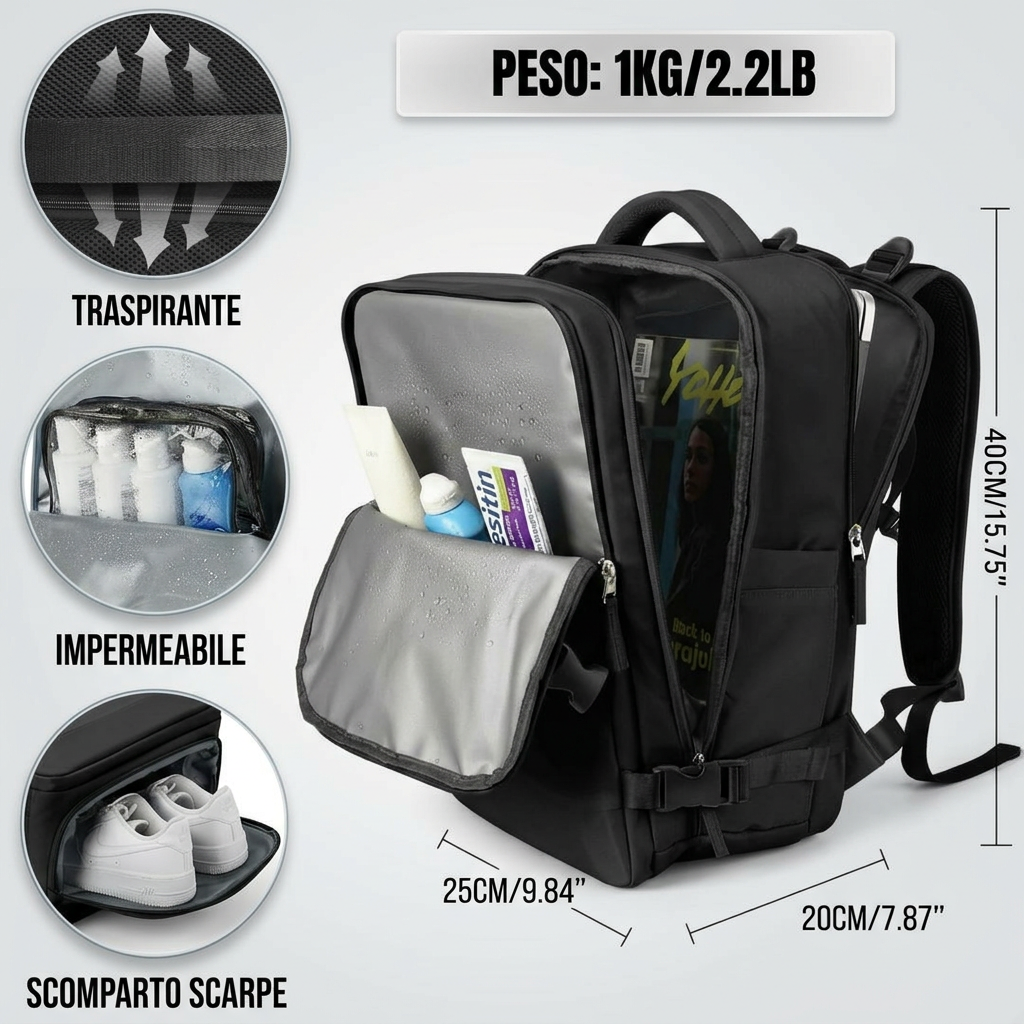 SkyBag - Zaino Da Viaggio